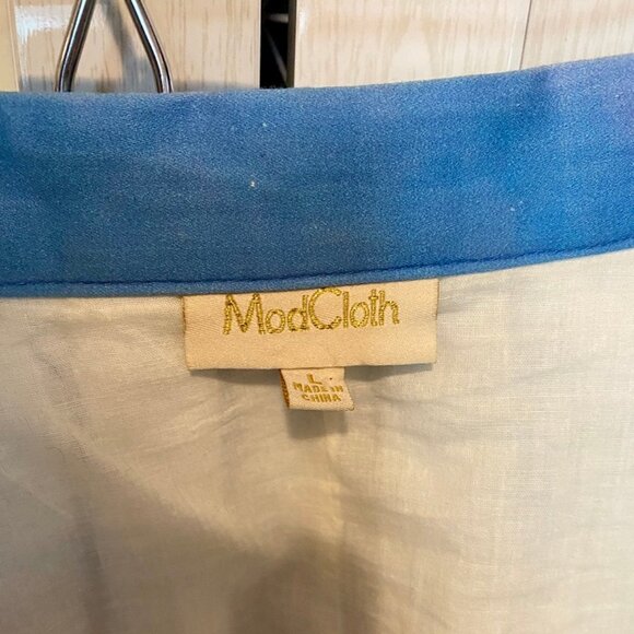 Mountain Sunset A-Line Skirt Discontinued ModCloth L - Picture 4 of 4